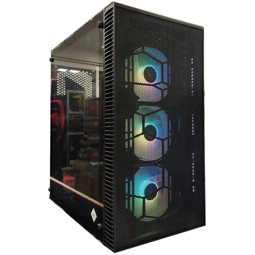  ig-max X3804-A06 giant meshcase, e-atx. 3x12cm rgb fan3xUSB, audio panel Slike