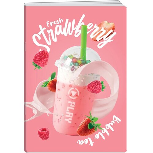 Play premium, sveska, 50 lista, Bubble tea - odaberite motiv A4 Karo Jagoda Cene
