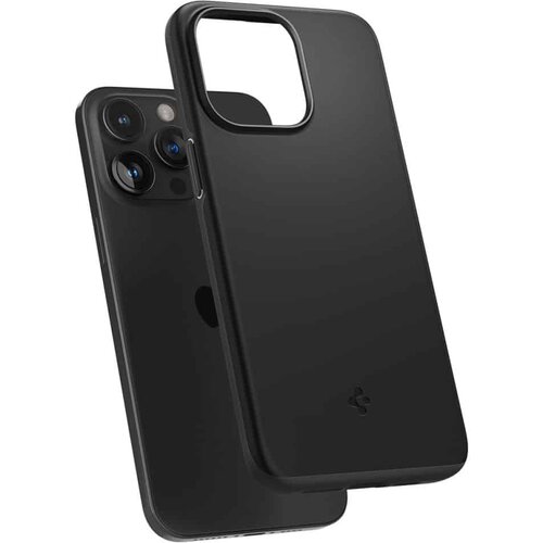 Spigen Thin Fit maska za iPhone 15 Pro Max ACS06544 -crna Slike