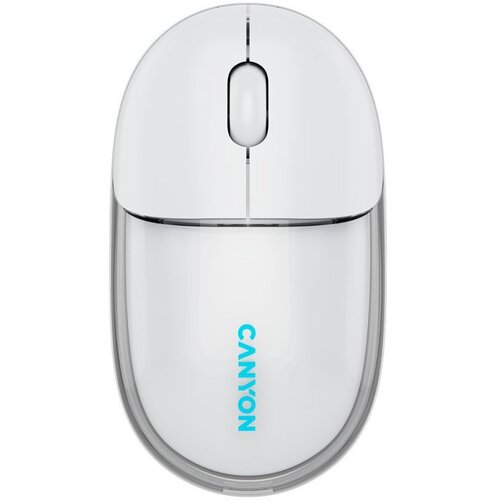 Canyon mouse OnClick 24 BT/ Wireless Transparent/White Cijene
