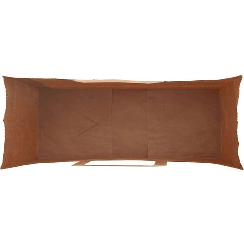 VidaXL Papirnate vrečke 250 kosov z ročaji rjave barve 45x17x48 cm Slike