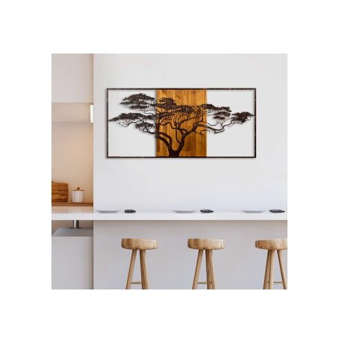 Wallity Zidna dekoracija Akacija-328-A, 147cmx70cmx3cm, Hrast Slike