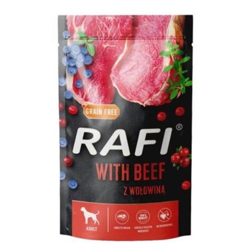 Rafi grain free obrok govedina 500g Slike
