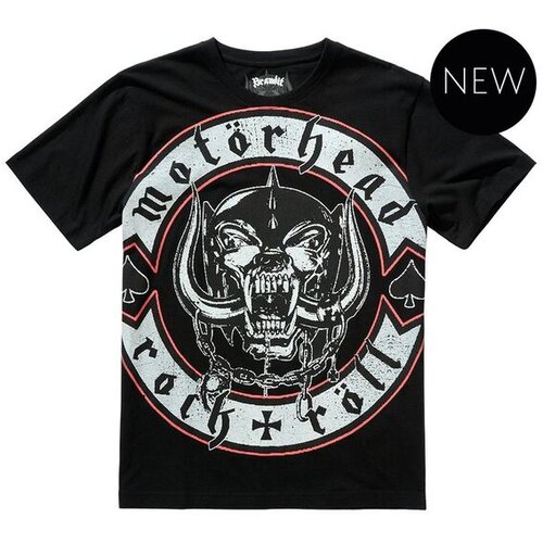 Brandit Men&amp;#039;s T-shirt Mot&amp;ouml;rhead MenTee Rock&amp;#039;n R&amp;ouml;ll black Slike