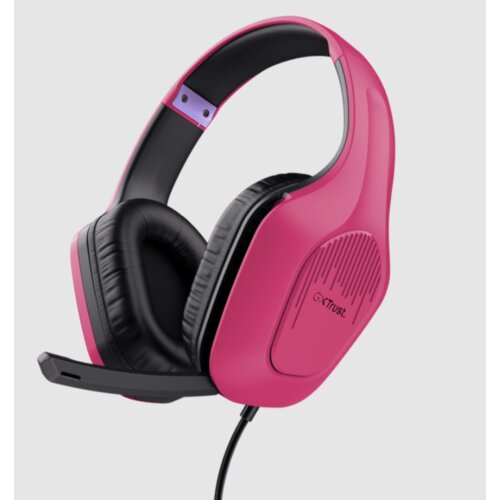  Slu&amp;scaron;alice TRUST GXT415B ZIROX/roze Slike