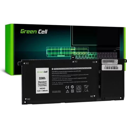 Green cell baterija H5CKD TXD03 to Dell Inspiron 5400 5401 5406 7300 5501 5502 5508