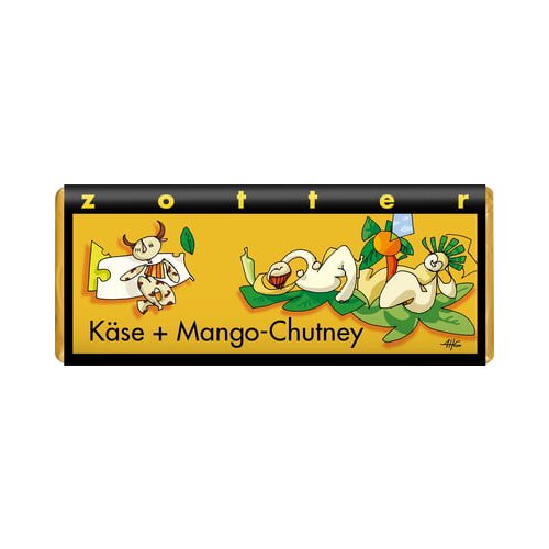 BIO čokolada - &amp;quot;sir + mango-chutney&amp;quot; Slike