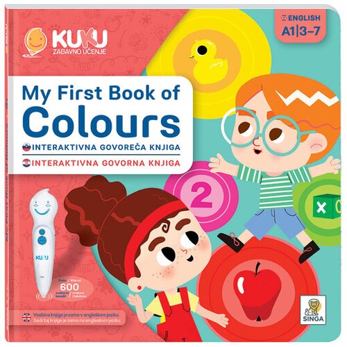 Kuku Interaktivna knjiga - My First Book of Colours (bez olovke) 481024 Cijene