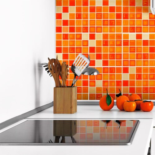 Ambiance Komplet 9 dekorativnih stenskih nalepk Mosaics, 10 x 10 cm Cene