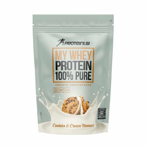 Proteini.si my whey protein 100% pure, 300g, keks Cene