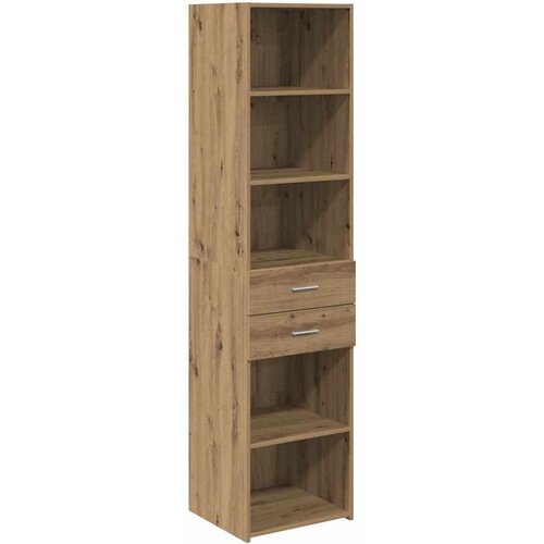 vidaXL Visok predalnik Umetni hrast 45 x 42,5 x 185 cm Konstruiran les, (5000107576) Cene