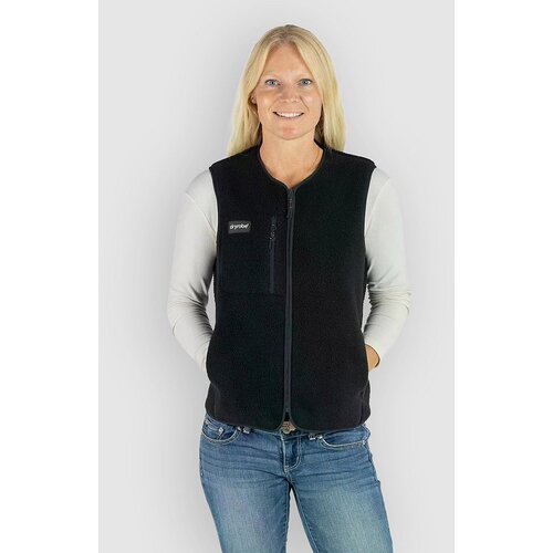 Dryrobe Thermal Fleece Gilet Surf Poncho black Slike