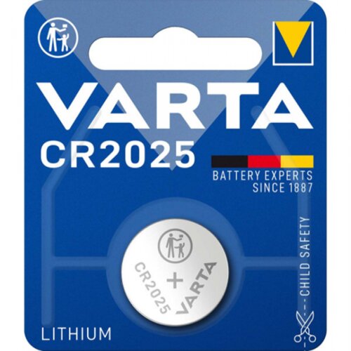 Varta baterija CR 2025 3V Litijum baterija dugme, Pakovanje 1kom Cene