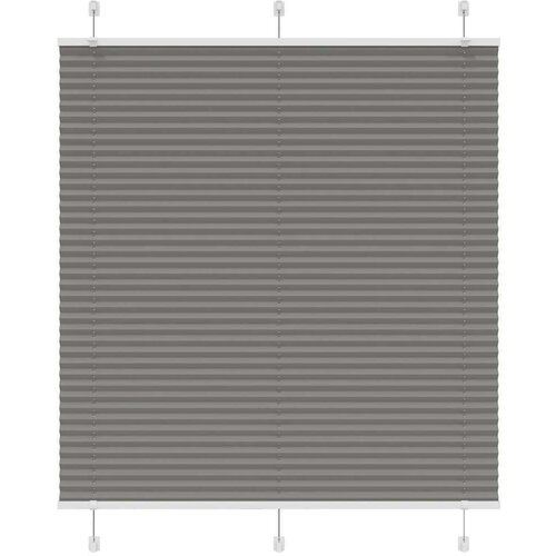 vidaXL Plisirana roleta antracit 120x150 cm širina tkanine 119,4 cm Cijene