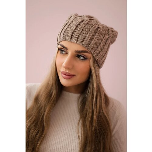 Kesi Cap with fleece Milano K203 ecru melange+light beige Cijene
