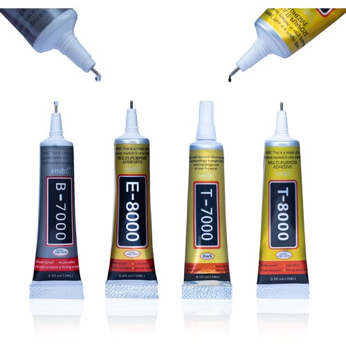 Rosfix 4x univerzalno lepilo T-8000 15ml+univerzalno lepilo T-7000 15ml+univerzalno lepilo B-7000 15ml+univerzalno lepilo E-8000 15ml, (21746353) Slike