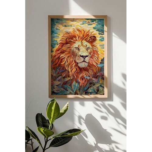 Wallity Uokvirena slika Mscartmdl24, 33x48 cm Cene
