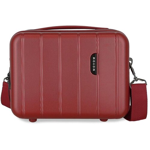 Movom WOOD beauty case | crvena | ABS Cene