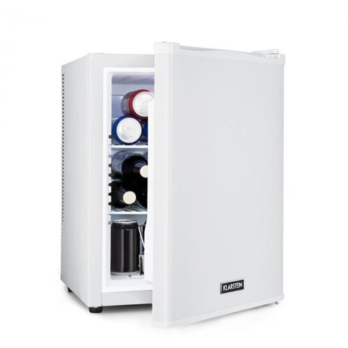 Klarstein Happy Hour 40, mini bar, 40 L, 5-15°C, tiho delovanje, 23dB, LED-osvetlitev, bela Cene