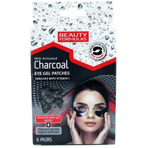 Beauty Formulas CHARCOAL EYE GEL Hdrogel jastučići za regiju ispod oka 6/1 Cene