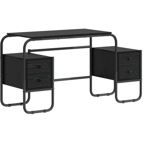 Stol s pohranom Crni hrast 145 x 50 x 75 cm - Crni hrast Cijene