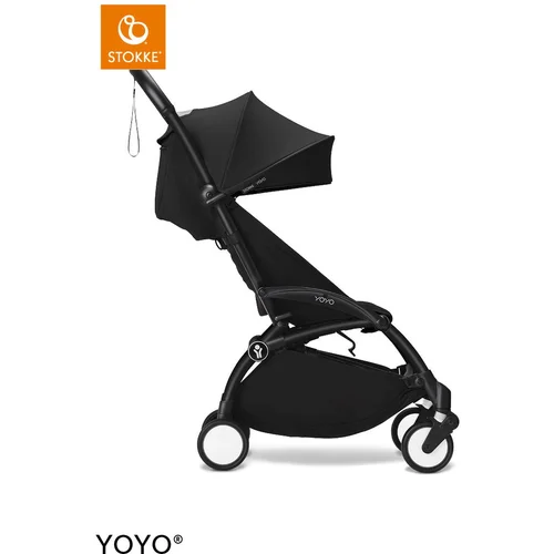 Stokke Ogrodje s sedežno enoto black frame 6+ color pack Yoyo® black