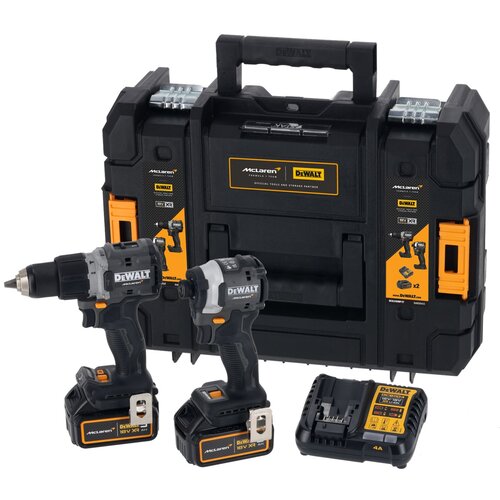Dewalt set aku bu&scaron;ilica i udarni odvijač 18V 2&times;5.0Ah BL MCLAREN DCK200MP2T Cijene