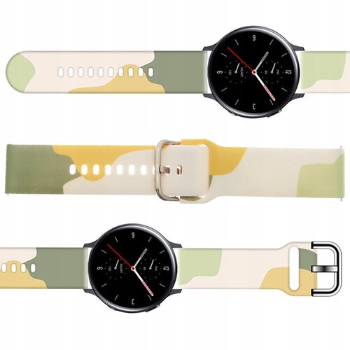 HURTEL STRAP MORO SILIKONOWY PASEK OPASKA BRANSOLETKA DO SAMSUNG GALAXY WATCH 46MM, (21910413) Cene