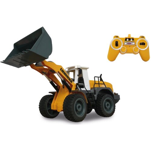 JAMARA utovarivač na daljinsko upravljanje Liebherr 564, žuti 1:20, (4042774418595) Slike