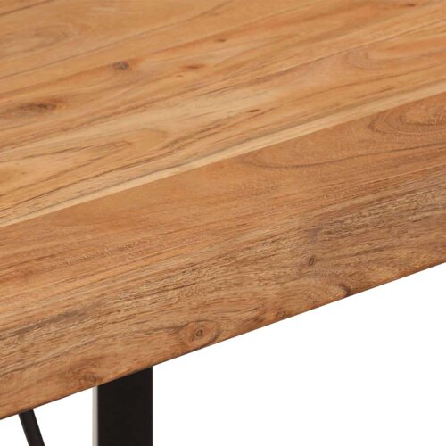 VidaXL Barski stol 110 x 55 x 107 cm masivno drvo bagrema i željezo Slike