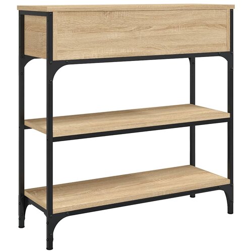  Konzolni stol boja hrasta sonome 72,5x25x75cm konstruirano drvo Slike