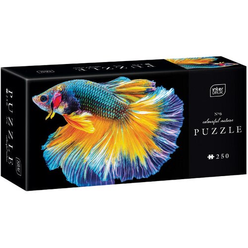 Puzzle 250 KOM COLORFUL NATURE 6 FISH INTERDRUK Slike