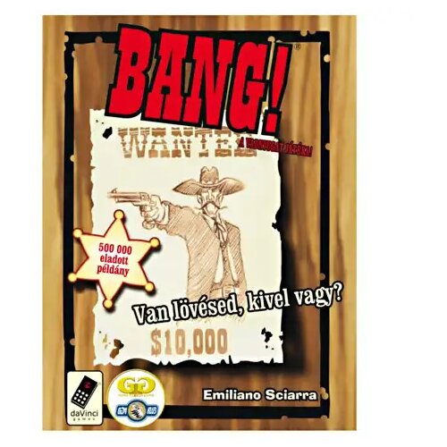 Asmodee Bang! Družabna igra divjega zahoda V MADŽARŠČINI Cene