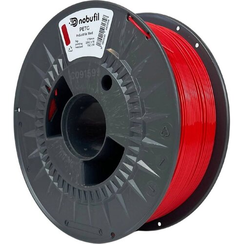 Nobufil PETG Industrial Red - 1,75 mm / 1000 g Slike