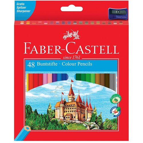 Faber-Castell Drvene bojice Castell set - 48 boja (Faber Castel - Drvene bojice Klasik) Cene