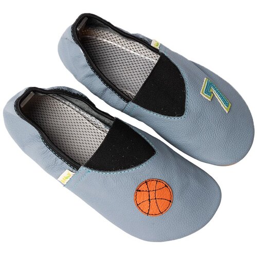 Rolly copat &amp;scaron;olski B107BSTB Smile Basketball barefoot F stone blue 37 Slike