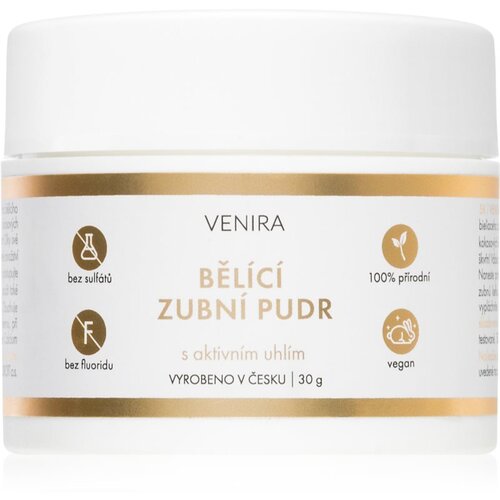 Venira Whitening tooth powder izbjeljujući puder za zube s aktivnim ugljenom s kokosom Mint 30 g Cijene