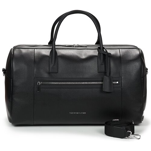 Tommy Hilfiger Potovalne torbe TH BUSINESS LEATHER DUFFLE Črna Slike