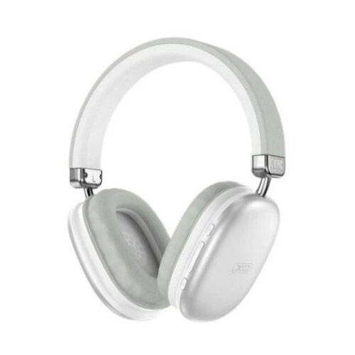 XO Bluetooth Slu&amp;scaron;alice sa mikrofonom BE45 Silver Slike