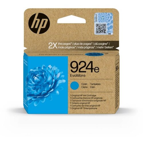 HP Črnilo 4k0u7ne cyan 924e za 800str. oj pro 8135e/8120/ 8122e/8124, (21097191) Slike