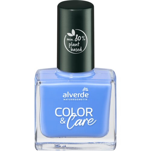 Alverde Naturkosmetik color & care lak za nokte - 120 denim blue 10 ml Cene
