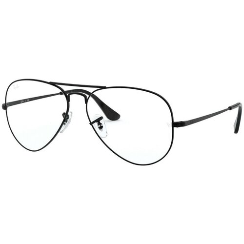 Ray-ban Aviator RX6489 2503 L (58) Črna/Kristalna Slike