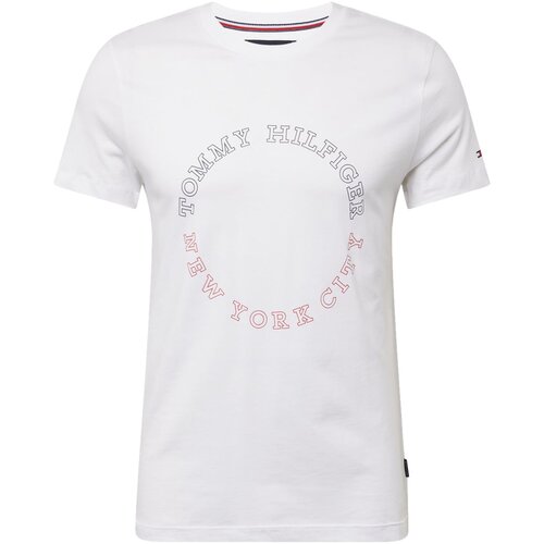 Tommy Hilfiger Majica mornarska / temno rdeča / bela Slike