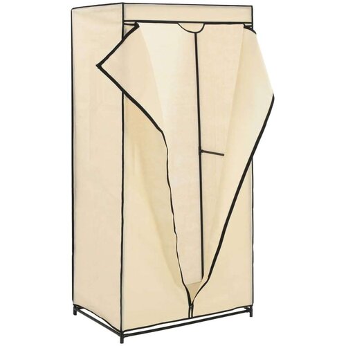 VidaXL garderobne omare 2 kosa 75x50x160 cm krem Slike