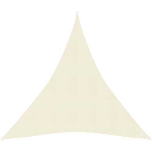 VidaXL Jedro za za&amp;scaron;titu od sunca 160 g/m&amp;sup2; krem 5 x 7 x 7 m HDPE Slike