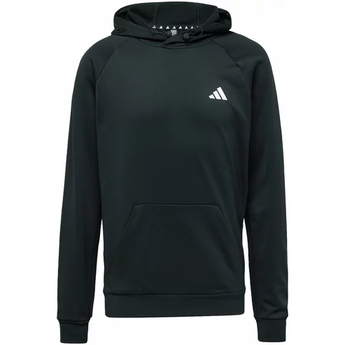 Adidas Športna majica črna / bela