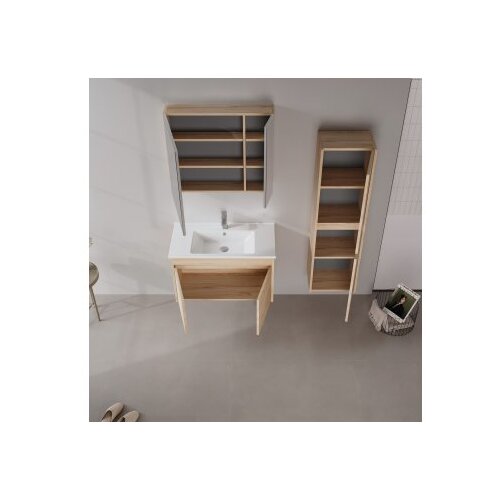 Hanah home Kupatilski ormarić sa umivaonikom i ogledalom (2 komada) Side 85 v2 724 Cene