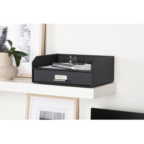 Bigso Box of Sweden Kartonski organizator dokumentov s predalom Walter - Slike