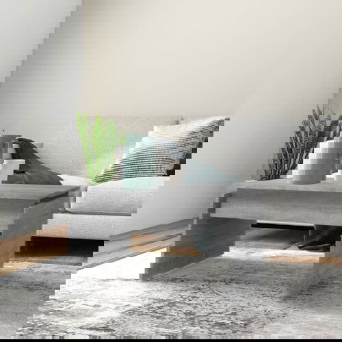 VidaXL Klubska mizica siva sonoma 68x50x38 cm inženirski les Slike
