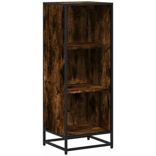 Maison Chic Knjižna omara - Knjižni regal dimljeni hrast 40x35x107,5 cm inženirski les, (21725776) Slike